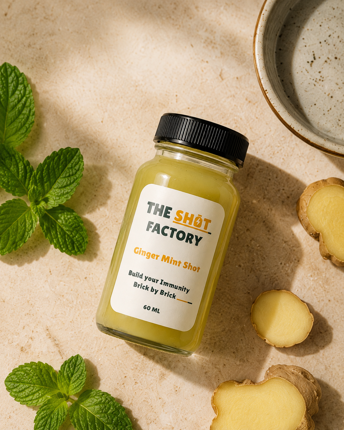 The Ginger Mint Shot
